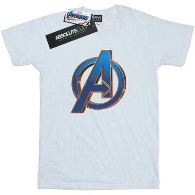 Absolute Cult Marvel Avengers Endgame heroicznej Logo Boyfriend Fit T-Shirt Absolute Cult Marvel Avengers Endgame heroicznej Logo Boyfriend Fit T-Shirt