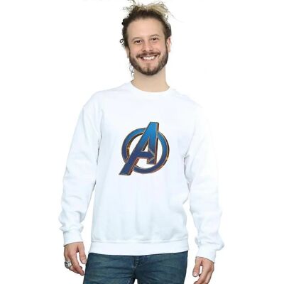 Felpa Logo Eroico Endgame Marvel - Unisex Felpa Logo Eroico Endgame Marvel - Unisex