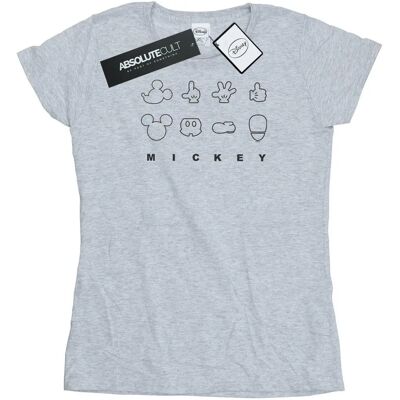 T-Shirt Slim Fit Topolino Disney - Adulto T-Shirt Slim Fit Topolino Disney - Adulto