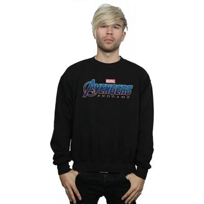 Felpa Marvel Uomini Avengers Endgame Logo - Felpa Felpa Marvel Uomini Avengers Endgame Logo - Felpa