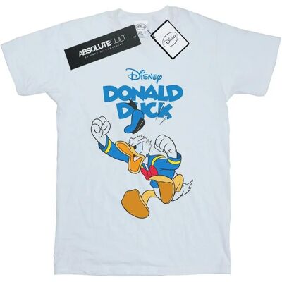 Disney Donald Duck Weiß Boyfriend T-Shirt - Freizeitkleidung Disney Donald Duck Weiß Boyfriend T-Shirt - Freizeitkleidung
