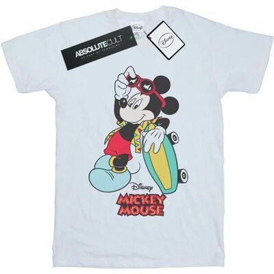 Absolute Cult - Mickey Mouse Skate Dude - Weiß - XL - T-Shirt Absolute Cult - Mickey Mouse Skate Dude - Weiß - XL - T-Shirt