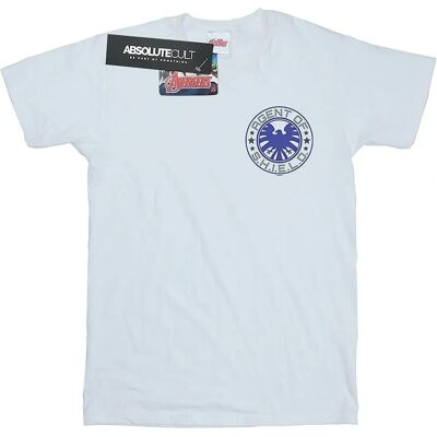 Absolute Cult Marvel Männer Agenten SHIELD Brust Print T-Shirt - T-Shirt Absolute Cult Marvel Männer Agenten SHIELD Brust Print T-Shirt - T-Shirt