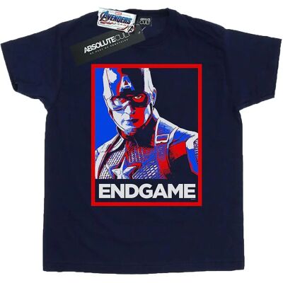 Maglietta donna Marvel Avengers Endgame Capitan America - Bianco - Casual Maglietta donna Marvel Avengers Endgame Capitan America - Bianco - Casual