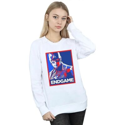 Absolute Cult Marvel Captain America Endgame Poster Sweatshirt - Pullover Absolute Cult Marvel Captain America Endgame Poster Sweatshirt - Pullover