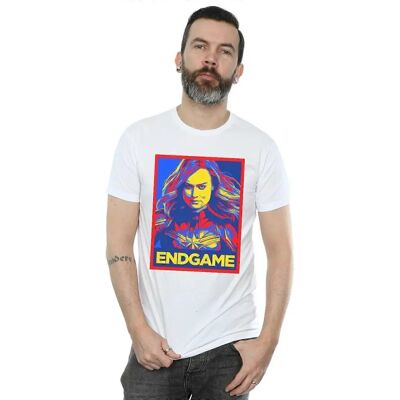 Absolute Cult Marvel Captain Marvel Avengers Endgame T-Shirt Bianca X-Large - T-Shirt Absolute Cult Marvel Captain Marvel Avengers Endgame T-Shirt Bianca X-Large - T-Shirt