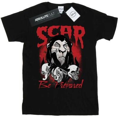 Disney Scar Be Prepared T-Shirt Zwart Large - T-Shirt Disney Scar Be Prepared T-Shirt Zwart Large - T-Shirt