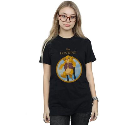 Disney Lion King Simba Boyfriend Fit T-Shirt - T-Shirt Disney Lion King Simba Boyfriend Fit T-Shirt - T-Shirt