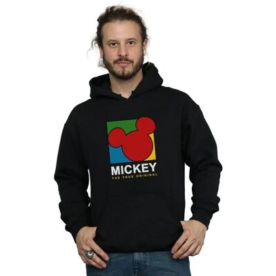 Disney Mickey Mouse Hoodie - Schwarz - 90er Stil Disney Mickey Mouse Hoodie - Schwarz - 90er Stil