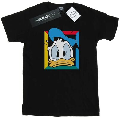 Disney Donald Duck Schwarzes T-Shirt - Lässiger Schnitt Disney Donald Duck Schwarzes T-Shirt - Lässiger Schnitt