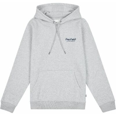 Penfield Herren Pullover - Hudson Script Grau XL Penfield Herren Pullover - Hudson Script Grau XL