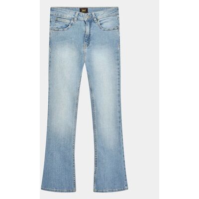 Lee Breese Flare Mid Soho - Spodnie - Niebieskie - 14-15 lat Lee Breese Flare Mid Soho - Spodnie - Niebieskie - 14-15 lat