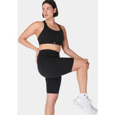 Sweaty Betty Rose Coral Power 9" Shorts de cyclisme - Biker Shorts - Publicité Sweaty Betty Rose Coral Power 9" Shorts de cyclisme - Biker Shorts - Publicité