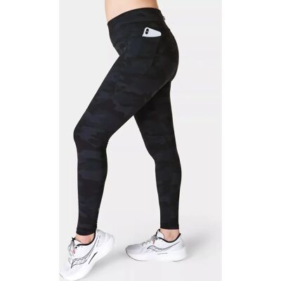 Sweaty Betty Power Gym Leggings - Ultra Black Camo Print - L - Leggings Sweaty Betty Power Gym Leggings - Ultra Black Camo Print - L - Leggings