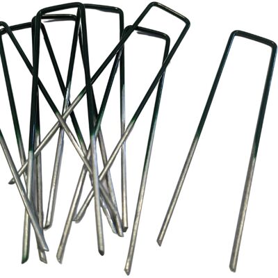 ARKMat - Artificial Grass U Pins - Green - 15cm - U pins ARKMat - Artificial Grass U Pins - Green - 15cm - U pins