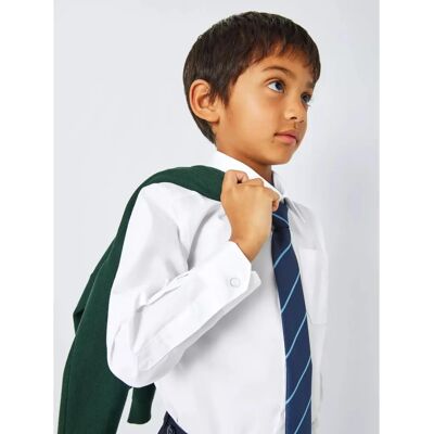 John Lewis Boys' Easy Care Long Sleeve School Shirt - School Shirt John Lewis Boys' Easy Care Long Sleeve School Shirt - School Shirt