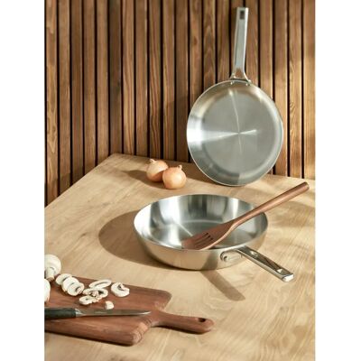 John Lewis - 5-Ply Thermacore Stainless Steel Frying Pan - 24cm - Frying Pan John Lewis - 5-Ply Thermacore Stainless Steel Frying Pan - 24cm - Frying Pan