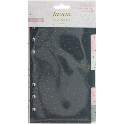 Separateurs Confetti Multicolores Filofax Personal - Accessoires Organisateur - Publicité Separateurs Confetti Multicolores Filofax Personal - Accessoires Organisateur - Publicité