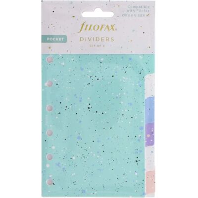 Filofax Expressions Series Qualité Premium, diviseurs durables pour organisateur de poche Filofax Expressions Series Qualité Premium, diviseurs durables pour organisateur de poche