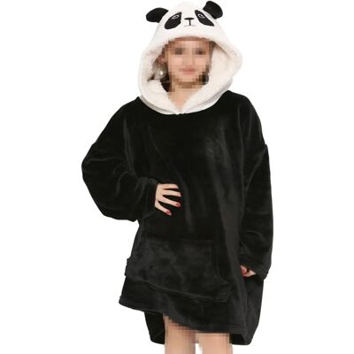 A2Z 4 Kids Couverture à Capuche Panda Oversized - Enfants & Adultes - Publicité A2Z 4 Kids Couverture à Capuche Panda Oversized - Enfants & Adultes - Publicité