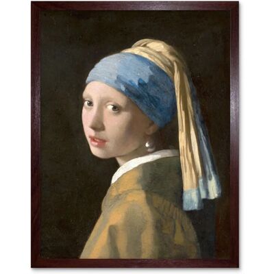 Artery8 - Girl With a Pearl Earring - 12x16 inch - Art Print Artery8 - Girl With a Pearl Earring - 12x16 inch - Art Print