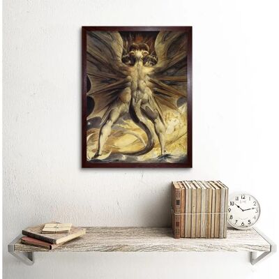 Artery8 - Blake 1805 - The Great Red Dragon - Art Print Artery8 - Blake 1805 - The Great Red Dragon - Art Print