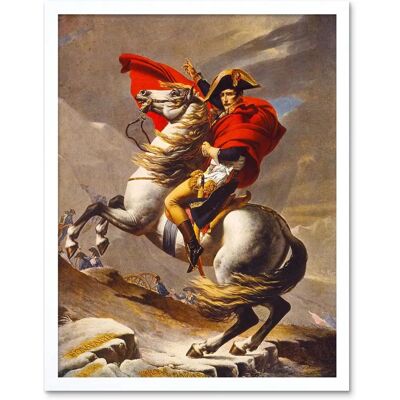 Artery8 - Napoleon Bonaparte Portrait - Framed Artery8 - Napoleon Bonaparte Portrait - Framed