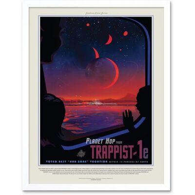 Artery8 - Trappist 1E - 12x16 inch - Poster Artery8 - Trappist 1E - 12x16 inch - Poster