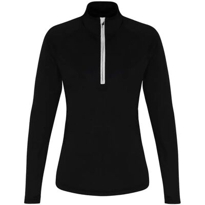 TriDri Womens Long Sleeve Performance Quarter Zip Top - Performance Top TriDri Womens Long Sleeve Performance Quarter Zip Top - Performance Top