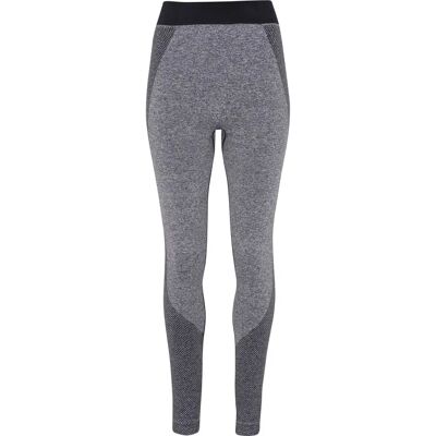 TriDri Womens Seamless 3D Fit Multi Sport Sculpt Leggings - Charcoal TriDri Womens Seamless 3D Fit Multi Sport Sculpt Leggings - Charcoal