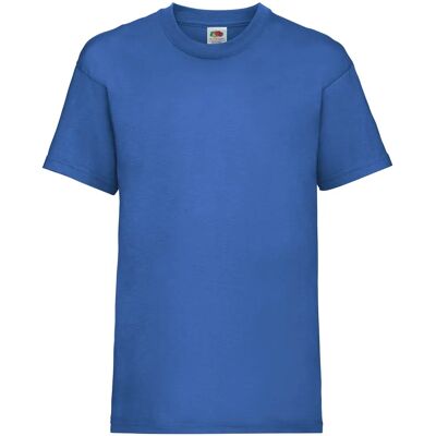 Fruit Of The Loom Royal Kids Short Sleeve T-Shirt - Childrens Type Fruit Of The Loom Royal Kids Short Sleeve T-Shirt - Childrens Type