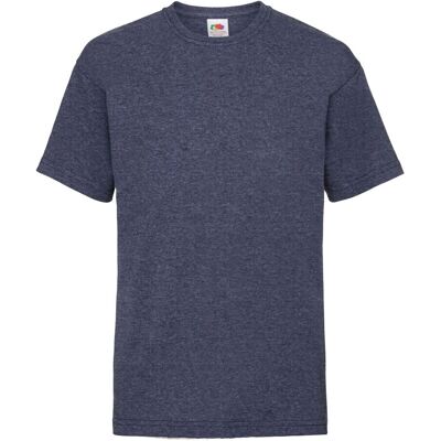 Fruit Of The Loom Navy 3-4 Unisex Kids T-Shirt - T-Shirt Fruit Of The Loom Navy 3-4 Unisex Kids T-Shirt - T-Shirt