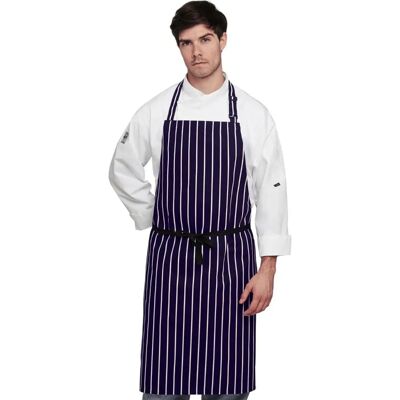 Dennys - UTBC4281 - Navy/Gray - Striped - Apron Dennys - UTBC4281 - Navy/Gray - Striped - Apron