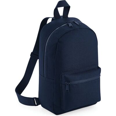 Bagbase Mini Essential Backpack - French Navy - One Size - Backpack Bagbase Mini Essential Backpack - French Navy - One Size - Backpack