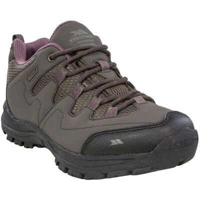 Trespass Mitzi Low Cut Hiking Shoes - Brown - Waterproof Trespass Mitzi Low Cut Hiking Shoes - Brown - Waterproof
