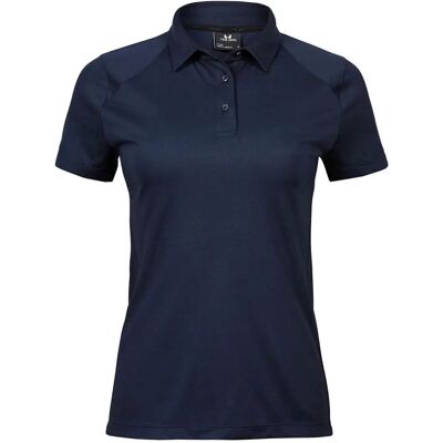 Tee Jays Women's Navy Blue XL Luxury Sport Polo Shirt - Polo Shirt Tee Jays Women's Navy Blue XL Luxury Sport Polo Shirt - Polo Shirt