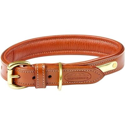 Collier en Cuir Paddé Weatherbeeta Marron - Collier pour Chien Collier en Cuir Paddé Weatherbeeta Marron - Collier pour Chien
