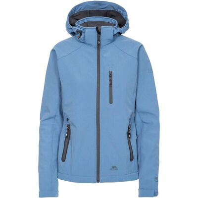 Jaqueta Softshell Impermeável para Mulheres Bela II da Trespass - Azul - XL Jaqueta Softshell Impermeável para Mulheres Bela II da Trespass - Azul - XL