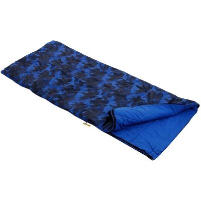 Regatta Great Outdoors Maui 2 Seizoenen Slaapzak - Oxford Blauw Palma Tree - One Size Regatta Great Outdoors Maui 2 Seizoenen Slaapzak - Oxford Blauw Palma Tree - One Size