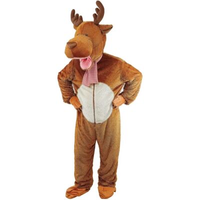 Bristol Novelty Reindeer Costume - Unisex Brown One Size Bristol Novelty Reindeer Costume - Unisex Brown One Size