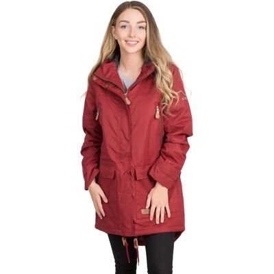 Jaqueta acolchoada impermeável Trespass Clea - Mulher - Vermelho/Púrpura - Tamanho 18/20 Jaqueta acolchoada impermeável Trespass Clea - Mulher - Vermelho/Púrpura - Tamanho 18/20