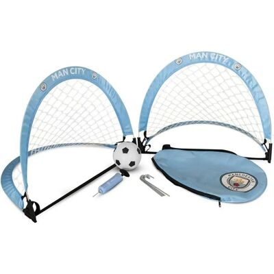 Conjunto de metas de habilidad Manchester City FC - Azul celeste - Tipo de fútbol Conjunto de metas de habilidad Manchester City FC - Azul celeste - Tipo de fútbol