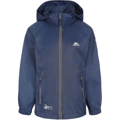 Corta vento infantil unissex Trespass Qikpac X - Navy Carbon - 8 anos Corta vento infantil unissex Trespass Qikpac X - Navy Carbon - 8 anos