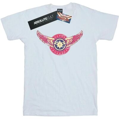 Absolute Cult - Captain Marvel Wings Patch - Weiß Absolute Cult - Captain Marvel Wings Patch - Weiß