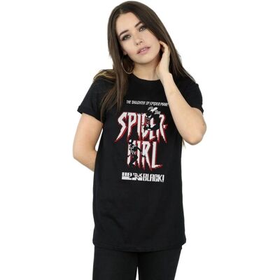 Absolute Cult Marvel Spider-Girl Schwarz Boyfriend T-Shirt Absolute Cult Marvel Spider-Girl Schwarz Boyfriend T-Shirt