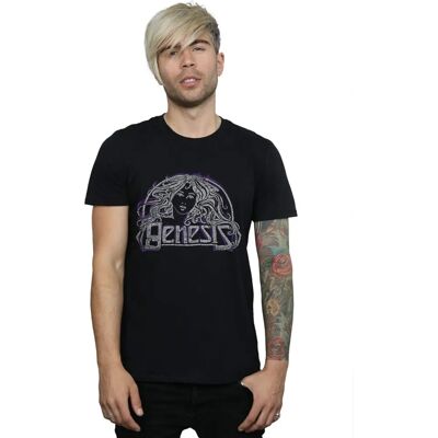 Absolute Cult Genesis Herren Schwarzes Slim Fit T-Shirt - Damenmode Absolute Cult Genesis Herren Schwarzes Slim Fit T-Shirt - Damenmode