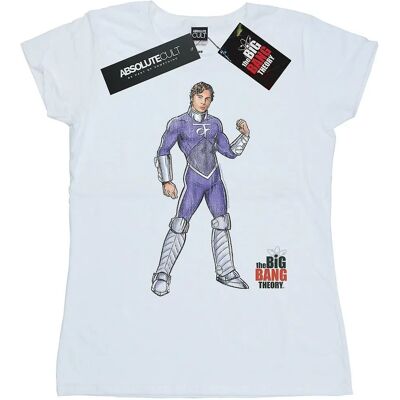 Absolute Cult La Teoria del Big Bang Maglietta Donna Raj Supereroe - Maglietta Absolute Cult La Teoria del Big Bang Maglietta Donna Raj Supereroe - Maglietta