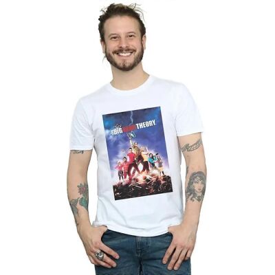 Absolute Cult La Teoria del Big Bang Maglietta Personaggi Uomo - Bianco XXX-Large Absolute Cult La Teoria del Big Bang Maglietta Personaggi Uomo - Bianco XXX-Large