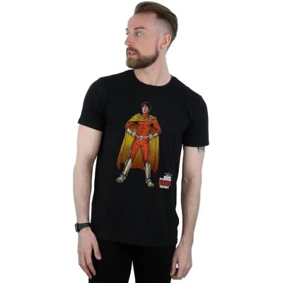 Absolute Cult The Big Bang Theory Männer Howard Superhelden T-Shirt - Schwarz XX-Large Absolute Cult The Big Bang Theory Männer Howard Superhelden T-Shirt - Schwarz XX-Large