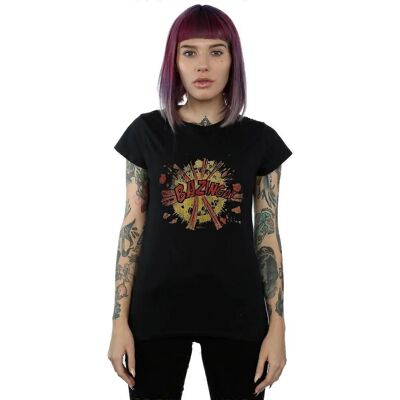 Absolute Cult The Big Bang Theory Bazinga Explosion Damen Schwarz Small - T-Shirt Absolute Cult The Big Bang Theory Bazinga Explosion Damen Schwarz Small - T-Shirt